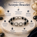 Silver Scorpio Bracelet