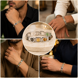 Silver Dhan Yog Bracelet