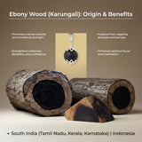 Silver Karungali Mala