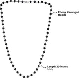 Karungali Mala, Karungali Bracelet & 5 Mukhi Rudraksha Bracelet Combo