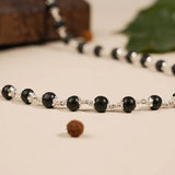 Silver Karungali Mala