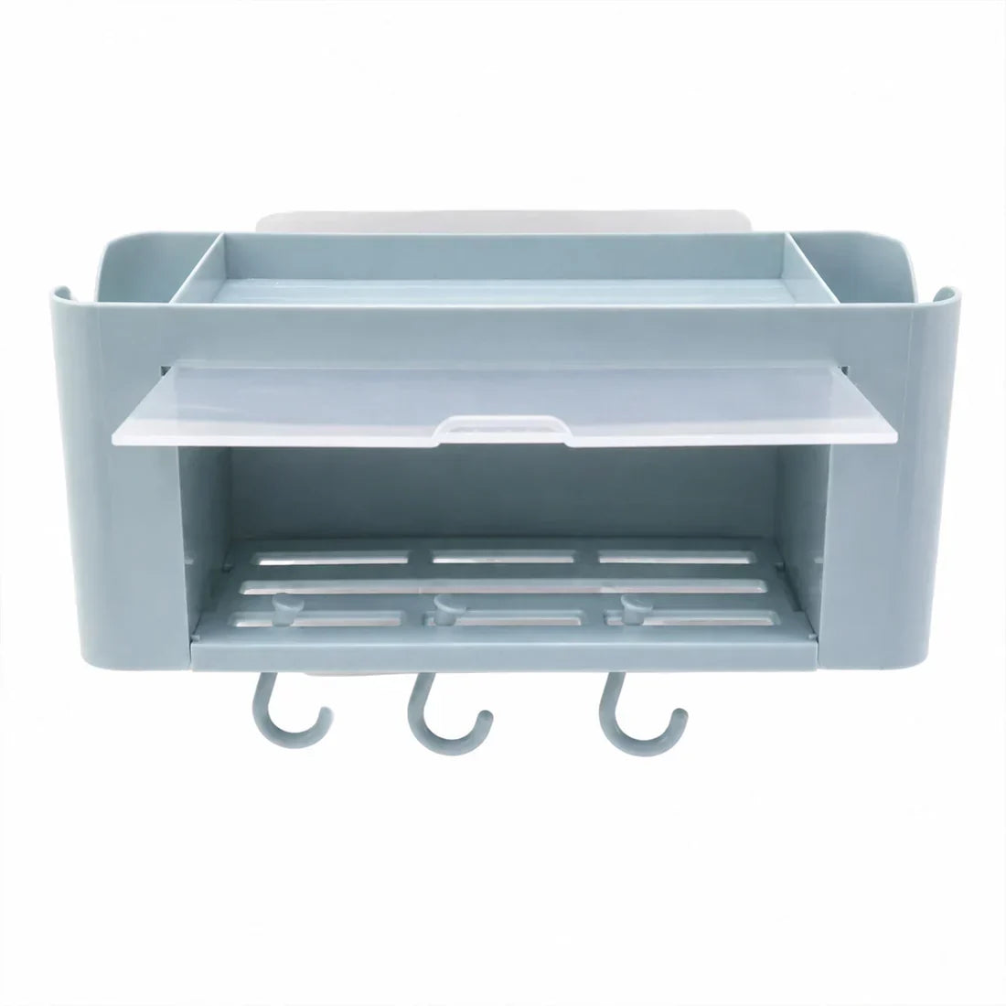 Wall Mounted Storage Organizer Shelf Bathroom Kitchen Solution