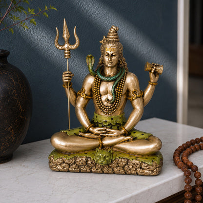 Lord Shiva Dhyana Mudra Antique Murti