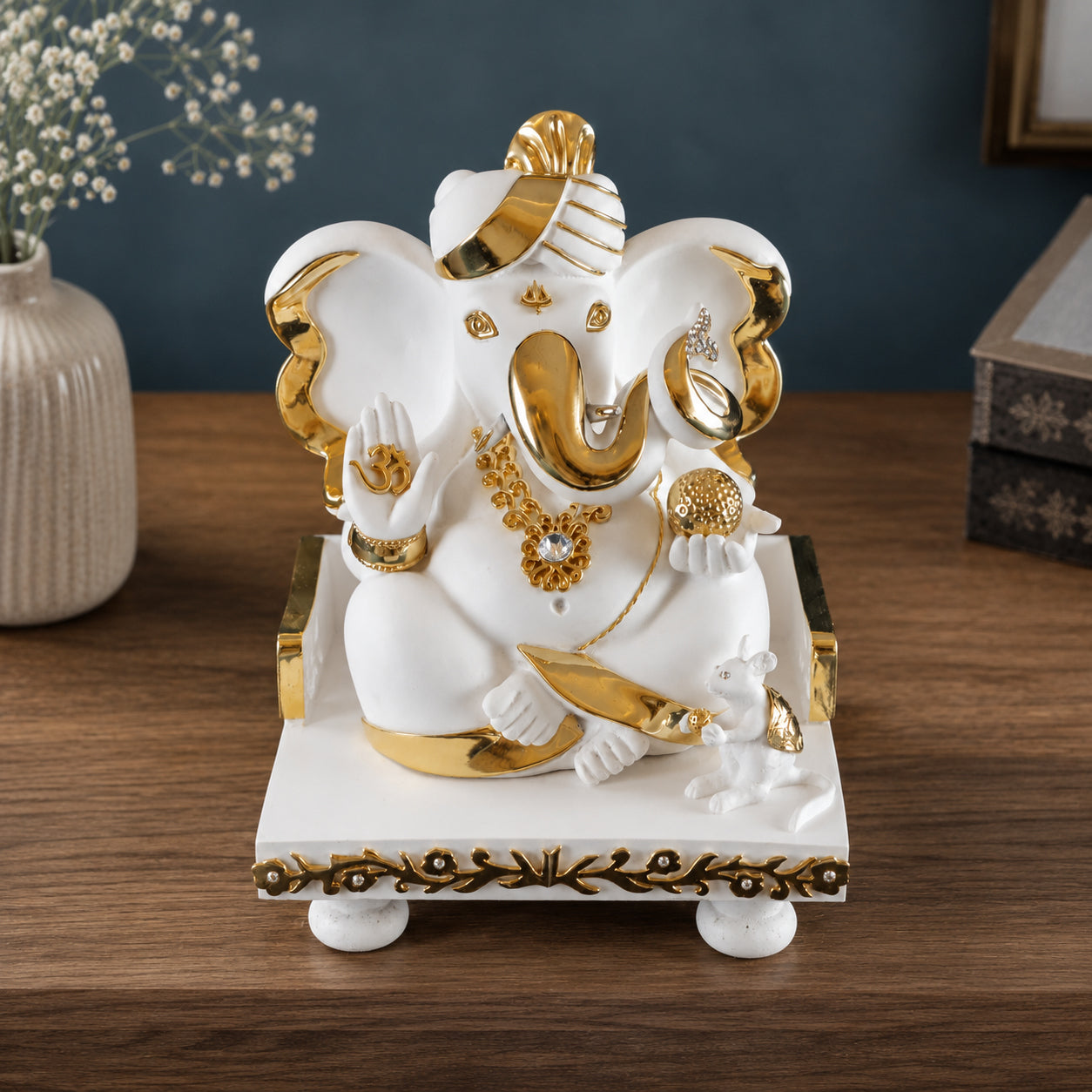 Ganesh Sofa Idol in Divine Grace