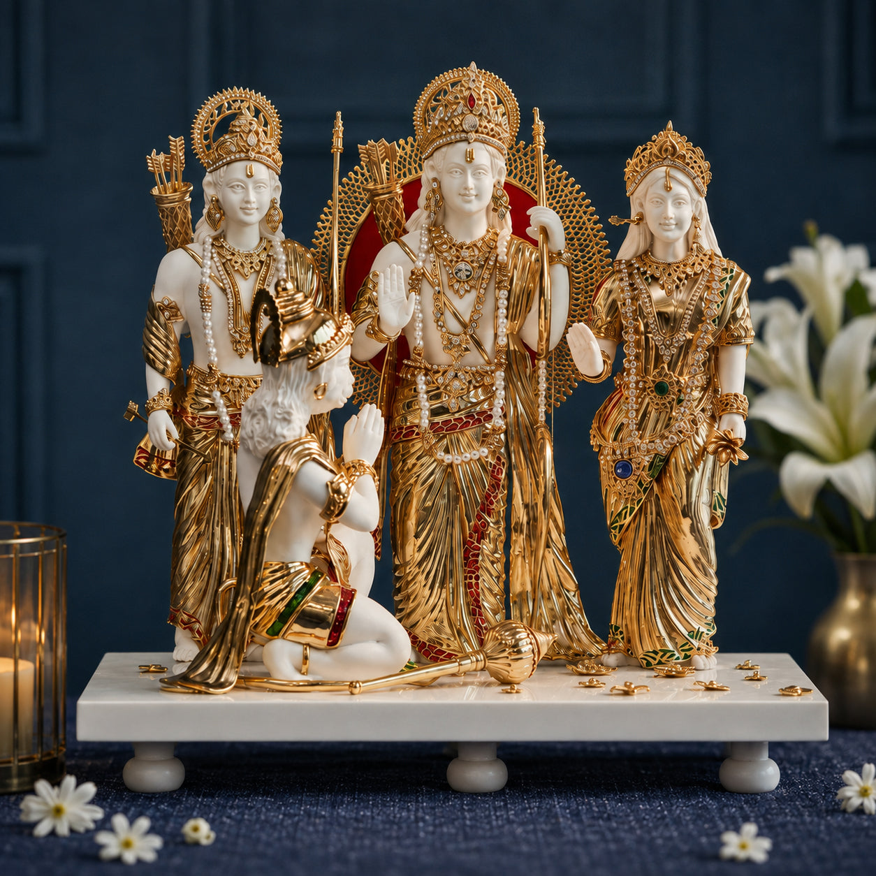 Ram Darbar Murti in Divine Blessings