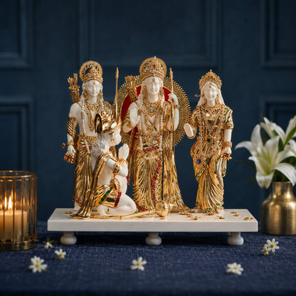 Ram Darbar Murti in Divine Blessings
