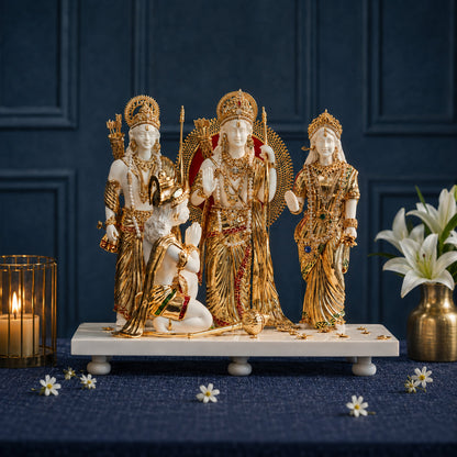 Ram Darbar Murti in Divine Blessings