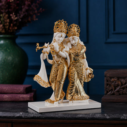Radha Krishna Standing Murti in Eternal Love
