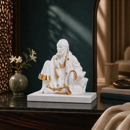 Sai Baba Idol in Peaceful Blessing