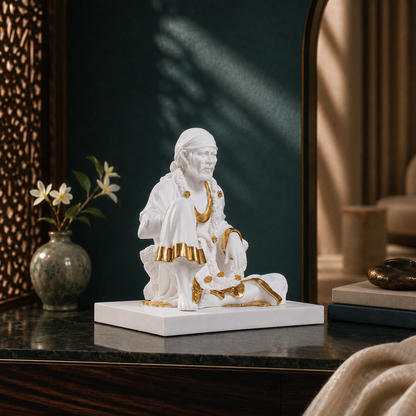 Sai Baba Idol in Peaceful Blessing