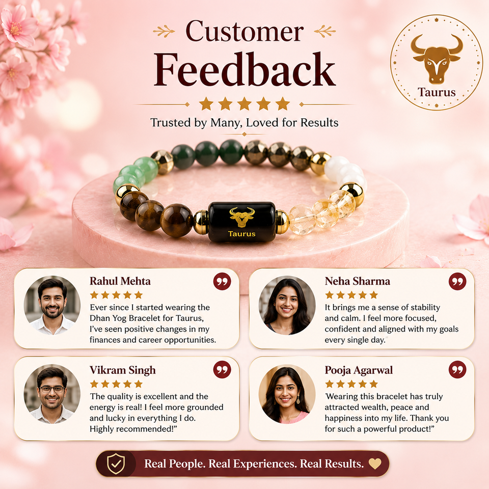 Dhan Yog Bracelet for Taurus