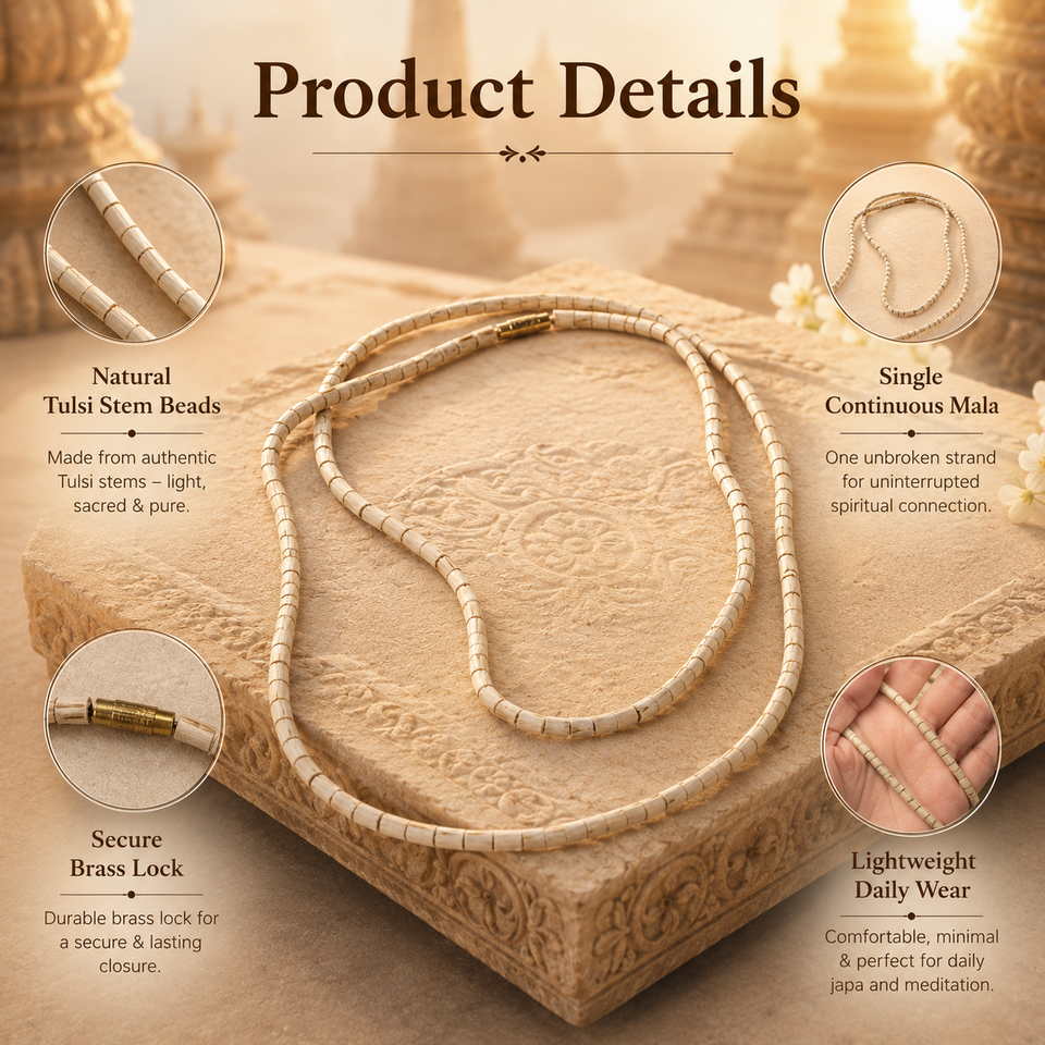 Sacred Tulsi Kanthi Mala