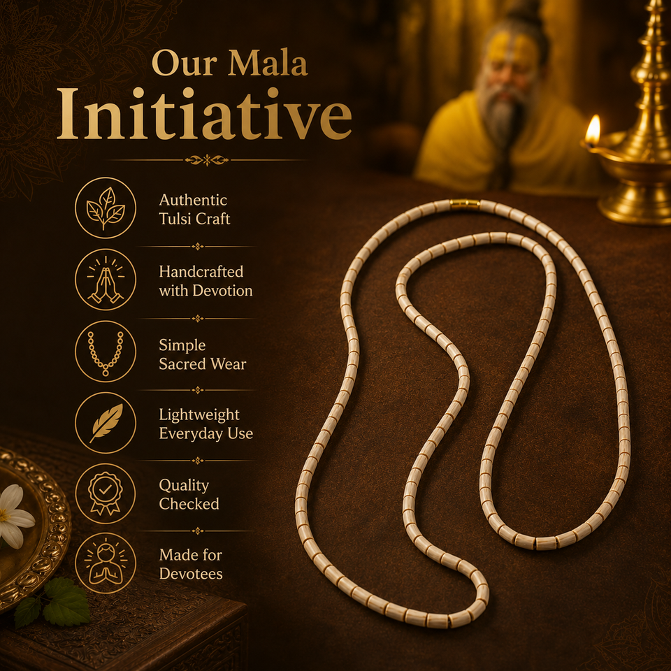 Sacred Tulsi Kanthi Mala