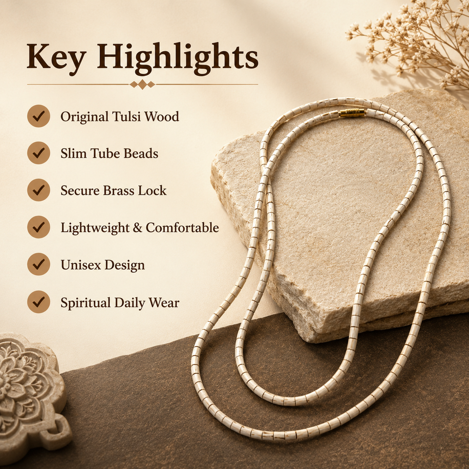 Sacred Tulsi Kanthi Mala