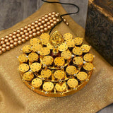 Traditional OM Layered LED Deep Thali