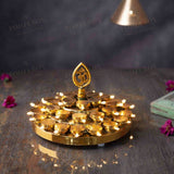 Traditional OM Layered LED Deep Thali