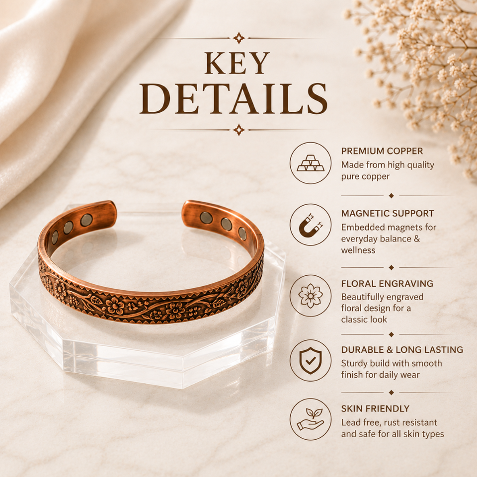 Copper Blossom Bracelet