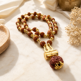 Mahadev Rudraksha Trishul Pendant