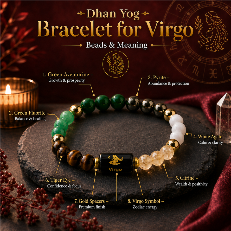 Dhan Yog Bracelet for Virgo