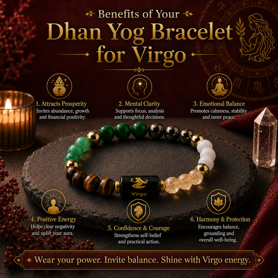 Dhan Yog Bracelet for Virgo