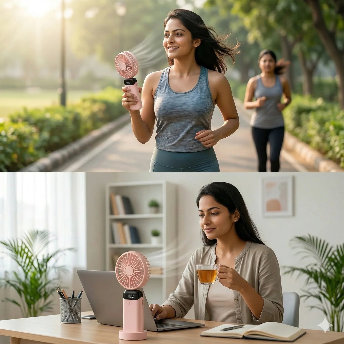 PocketFan™ – Portable Fan | Foldable Design • Lightweight | Easy Cooling Anywhere, Anytime