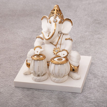 Tabla Ganesh Idol in Divine Rhythm