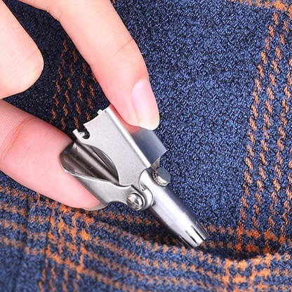 Stainless Steel Manual Nose Trimmer