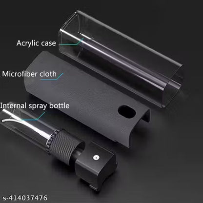 3 in 1 Screen Cleaner Kit, Laptop Screen Cleaner,Camera Lens Cleaner, Fingerprint-Proof Screen Cleaner, Phones, Reusable, Portable, TV Screen Cleaner, Digital Gadgets Cleaner, Mist Spray Screen Cleaning Kit