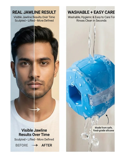 SharpJaw™-  Jaw Shaper & Facial Toner  | Sculpt, Shape & Lift | Compact Jaw Exerciser