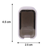 Self Adhesive Dustproof Toothbrush Holder  Space-saving Wall Mount