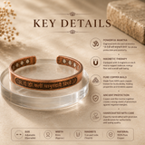Chamunda Kavach Copper Bracelet